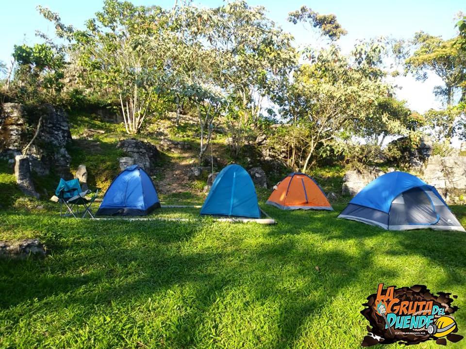 Camp La Gruta Del Duende Hotel Cuetzalán del Progreso Eksteriør billede