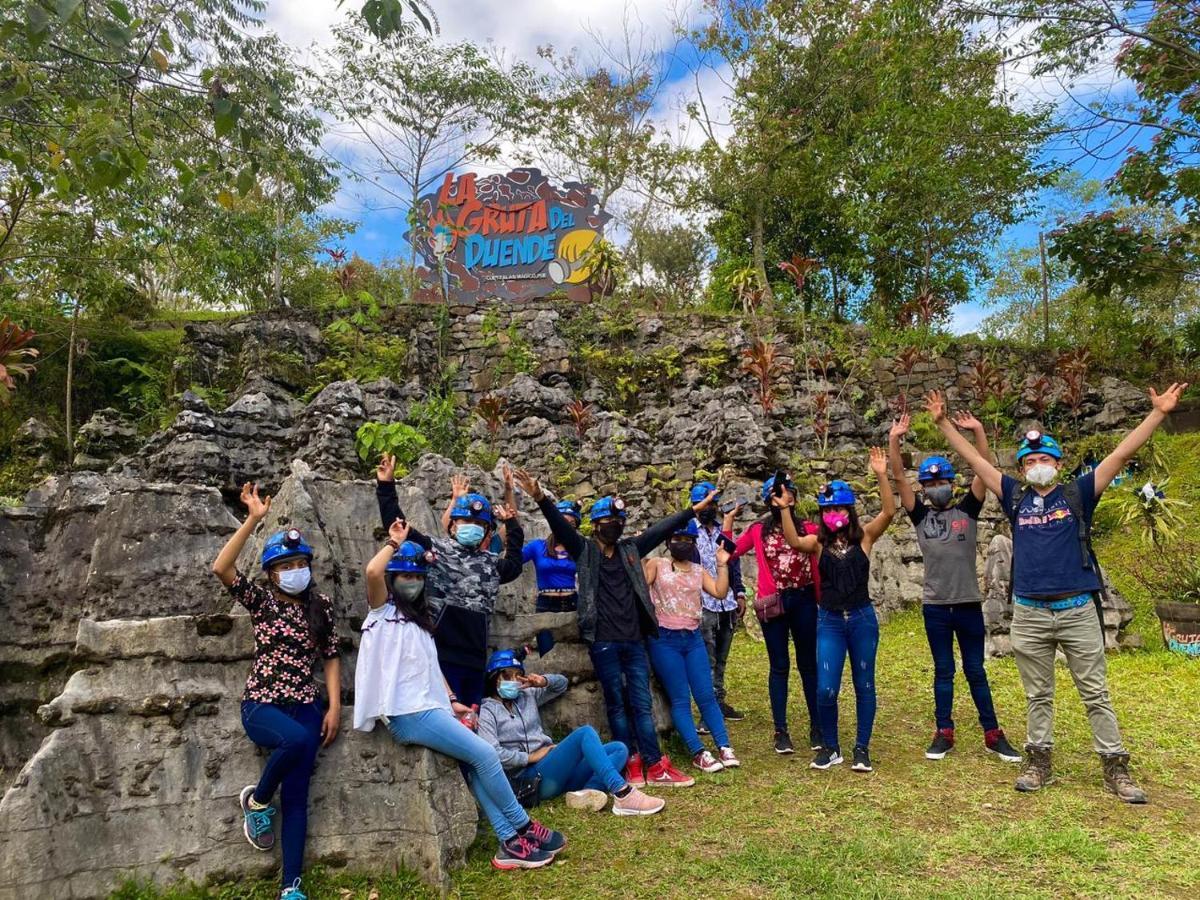 Camp La Gruta Del Duende Hotel Cuetzalán del Progreso Eksteriør billede
